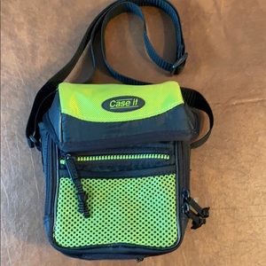 Case It NWOT bag with several zip compartments!